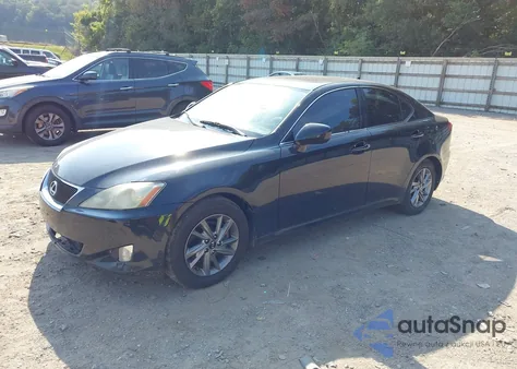 2008 Lexus Is 250 250 from USA, damaged, VIN JTHBK262485076230
